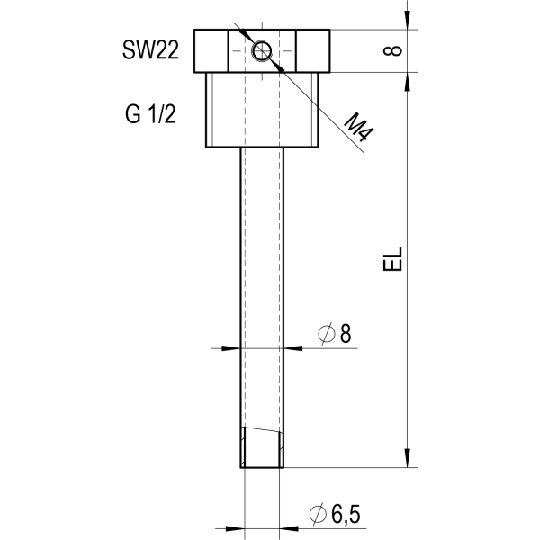 THMs/150 — masszeichnung