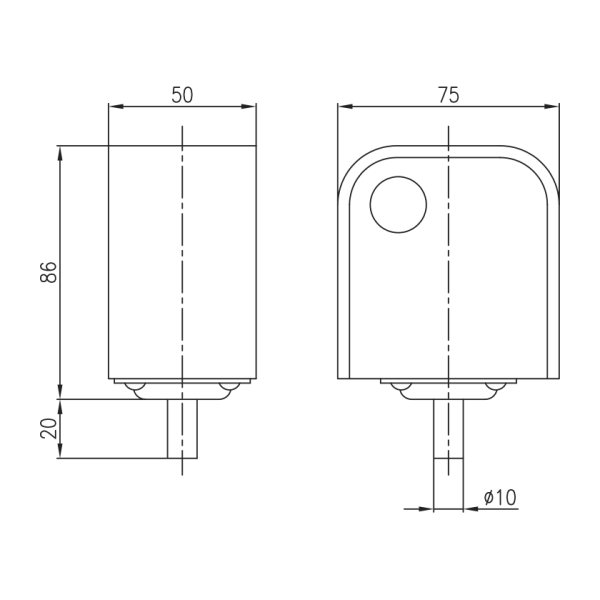 JPS-1 — masszeichnung
