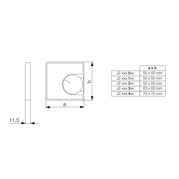 JZ-000.000 — masszeichnung